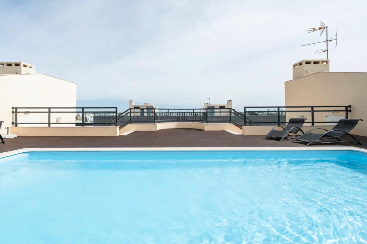 Oceanview Luxury Paradise Location Sun And Pool Apartment Olhao Exterior photo